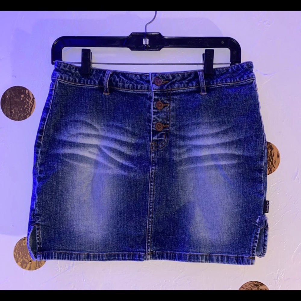 jean skirt